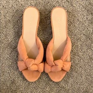 LOEFLLER RANDALL SUEDE SANDALS